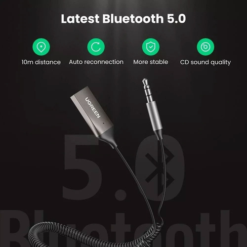 Adaptador Audio Usb 2.0 Ugreen Auto Bluetooth 5.0 Aux. 70601