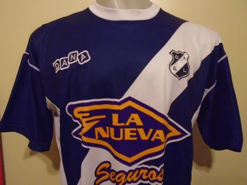 Club Atletico General Lamadrid Home Camiseta de Fútbol 2009 - 2010.  Sponsored by La Nueva Seguros