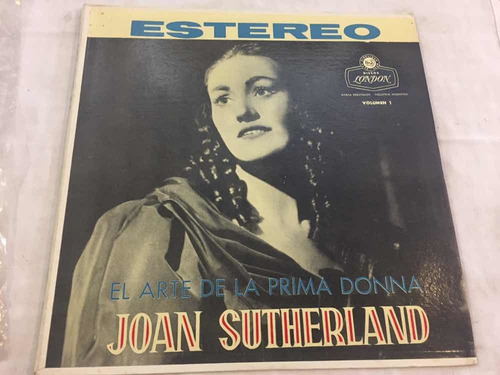 Joan Sutherland El Arte De La Prima Donna Disco Vinilo Lp