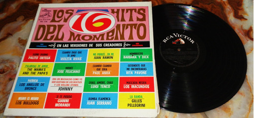  Palito Ortega / Varios / Los 16 Hits Del Momento - Vinilo