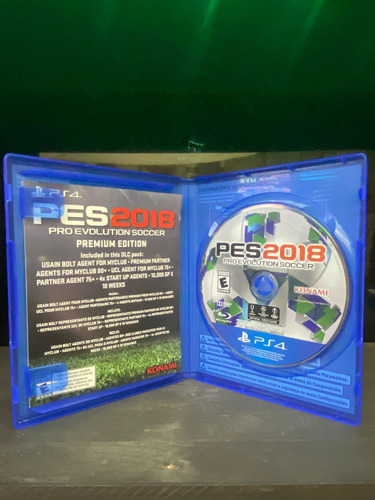 Pro Evolution Soccer (pes) 2018 - Ps4 (Usado)