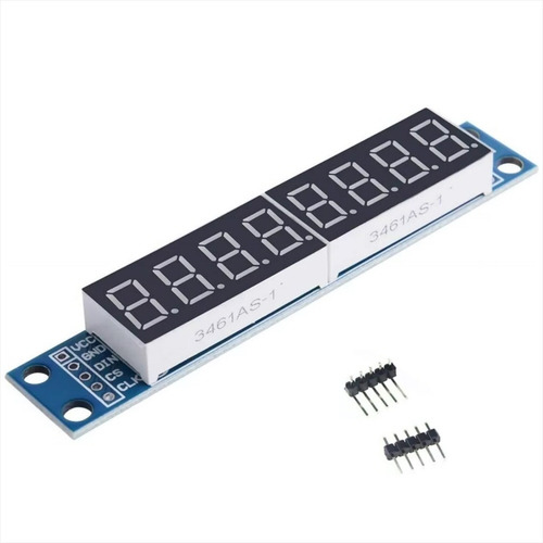 Modulo Display De 7 Segmentos, 8 Digitos, Driver Max7219