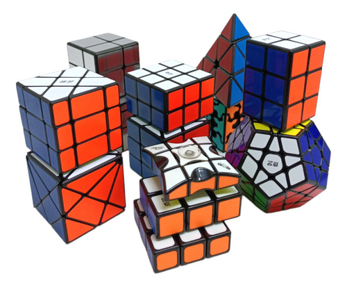 Paquete 13 Cubos Axis+fisher+mega+pyra+mirror+3x1+otros+lub