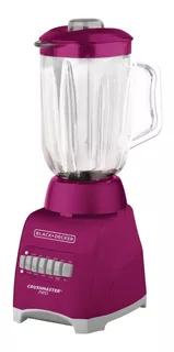 Licuadora portátil Black+Decker CrushMaster Pro BL1000 1.25 L rosa con vaso de vidrio 120V