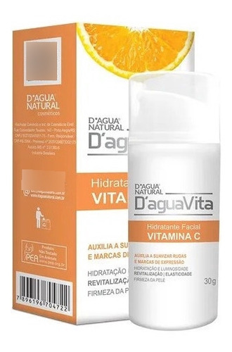 Sérum  Facial Daguavita Vitamina C 30g  D'água Natural