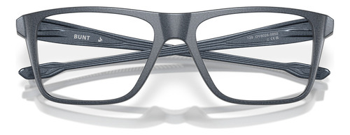Armação Óculos De Grau Infantil Oakley Bunt Oy8026 802608 50 Cor Cinza-aço Azulado Fosco