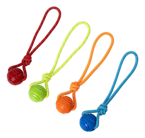 Pelota De Entrenamiento Para Perros Vitalili Con Cuerda