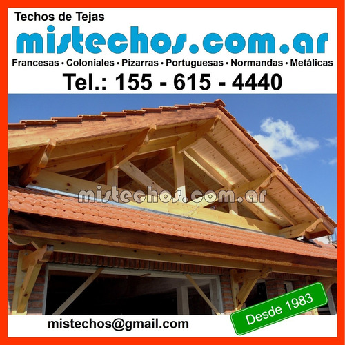 Imagen 5 de 6 de Techista - - - Mis Techos - - - Techos De Tejas Desde 1.983