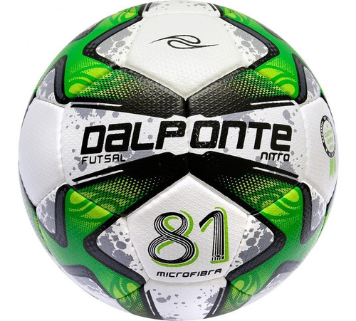Bola De Futsal Dalponte 81 Nitro Microfibra Costurada A Mão