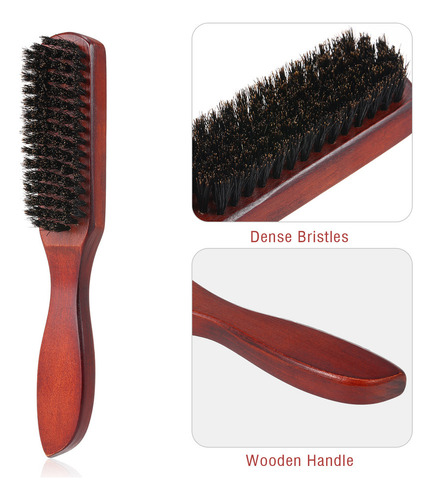 Sh Cepillo Madera For Cabello Y Barba For Cabello Fino Y