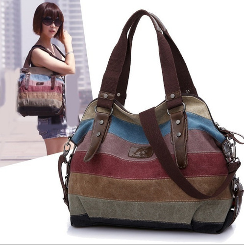Bolsa Femenina Diagonal De Grande Capacidad Bolsas De Ombro