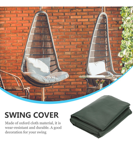1pc Garden Swing Protective Cover Waterproof Hammock Sun Pro