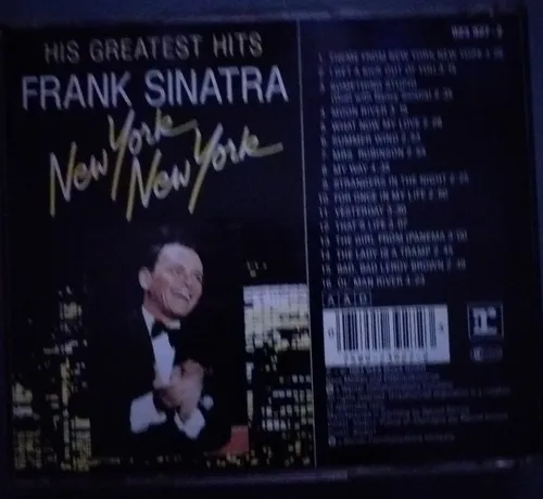 Cd Frank Sinatra New York New York. Importado Alemania (Usado)