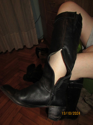 Botas Cuero Vacuno Real Talle 38