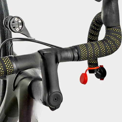 Soporte De Pared Para Guardar Bicicletas, Largo 7,25cm Rojo