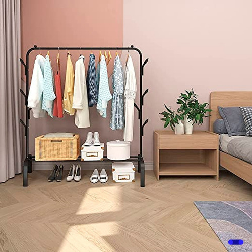 Perchero Rack Armable Ropa Organizador Closet Hogar Ganchos
