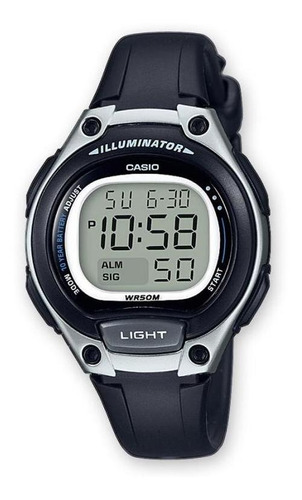 Relógio Feminino Casio Digital Esportivo 50atm Lw-203-1avdf