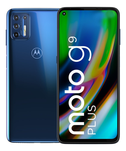 Celular Motorola Moto G9 Plus 128gb Azul
