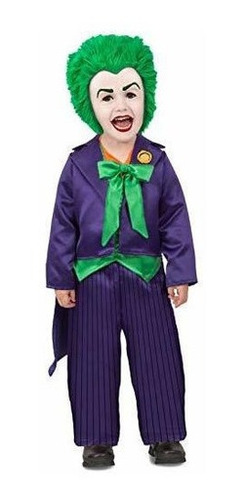 Disfraz De Princesa Paraiso Dc Comics The Joker Child, 12-1