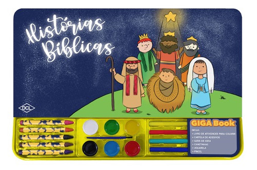 Giga books - Histórias Biblicas, de Editora DCL. Editorial Dcl, capa mole em português, 2022