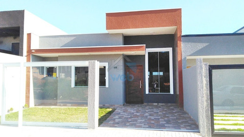 Imagem 1 de 30 de Casa À Venda No Bairro Eucaliptos Com 03 Quartos Sendo 01 Suíte, Em Fazenda Rio Grande. - Ca01797 - 70322368