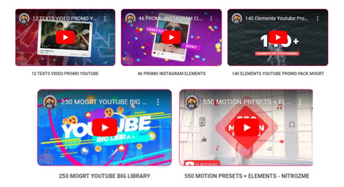 Pack 998 Social Networks - Youtube, Instagram