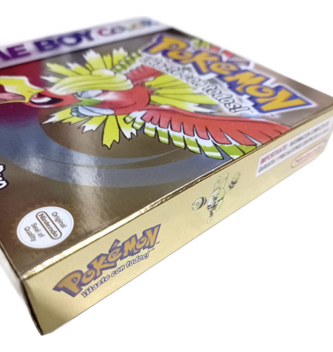 Pokémon Gold Edition (espanhol) - Game Boy Color - Repro