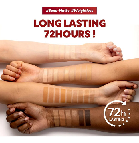 Máscara Novotirtir Red Cushion Foundation Maquiagem Coreana