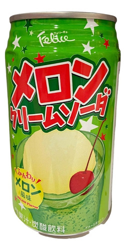 Bebida Japonesa Melon Cream Soda Refresco Felice 350 Ml