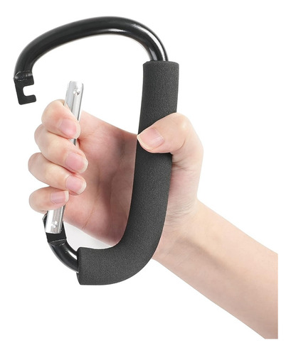 Gancho Mosquetón Clip Colgador Carabiner Bandola Large 2pzas