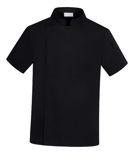 2 Chaqueta De Abrigo De Chef, Ropa De Camarero Negro L