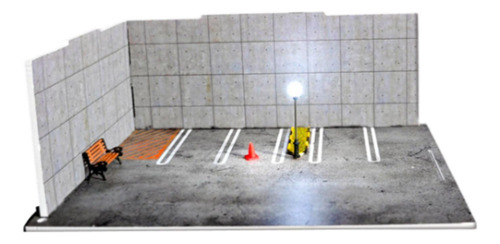 1/64 Exhibición De Estacionamiento Modelo De Automóvil