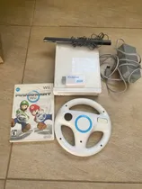 Comprar Consola Nintendo Wii + Mario Kart Fisico + Volante Wii Blanco