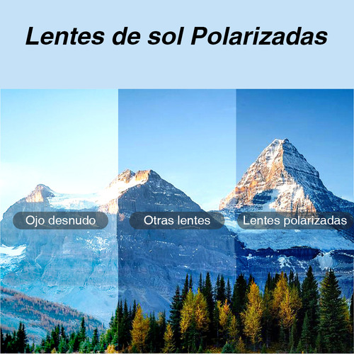 Lentes De Sol Polarizadas Plegables Uv400 Color Negro Lentes Sol Hombre Lentes Antireflejantes Lentes Polarizados