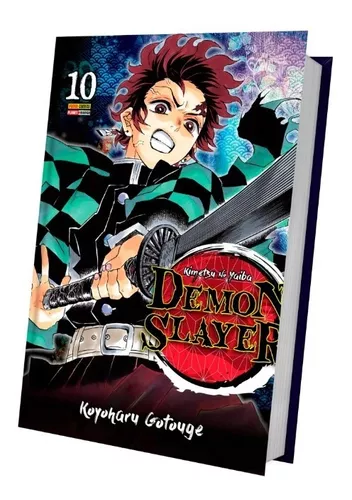 Demon Slayer, Kimetsu No Yaiba Mangá Volume 3 Ao 10 - kit em