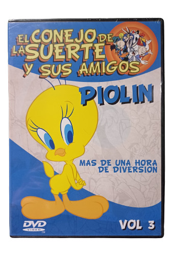 Looney Toons Piolin Vol. 3  Dvd Original ( Nuevo )