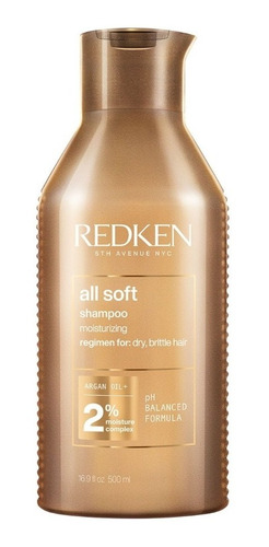 Shampoo All Soft Redken 300ml