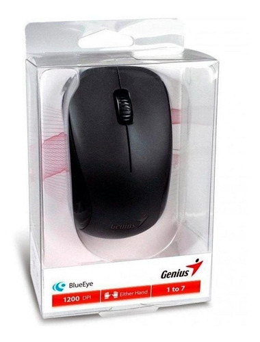 Mouse Genius Nx-7000 Wireless Blueeye Black