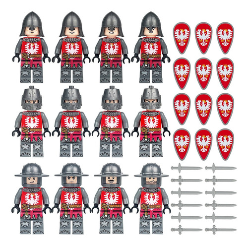 Minibuild Soldado De Defensa Nobles Europeos Medievales