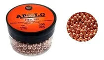 Comprar Balines Apolo Acero Cobreados 4.5 X 500 Pistola Aire C Y Co2
