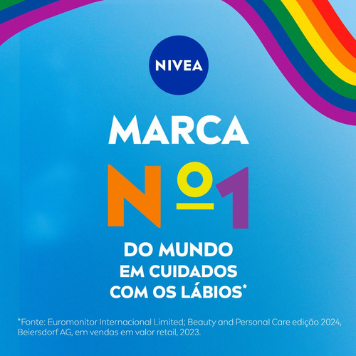 Nivea Hidratante Labial Original Care Orgulho 4,8g