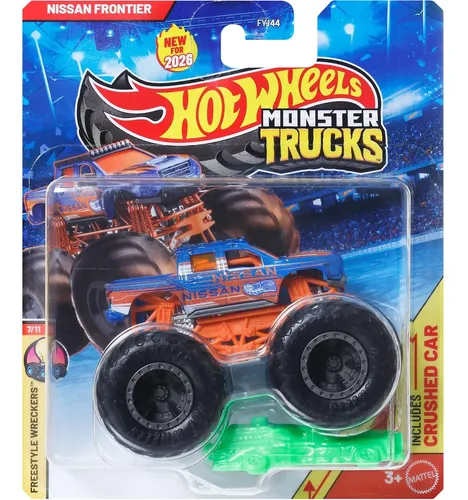Hot Wheels - 1:64 - Nissan Frontier - Monster Trucks - Jkj82