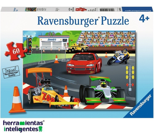 9515 Un Día En Las Carreras Rompecabezas Ravensburger  60 Pz