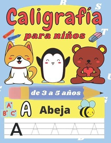 Libro : Caligrafia Para Niños De 3 A 5 Años Libro De... 