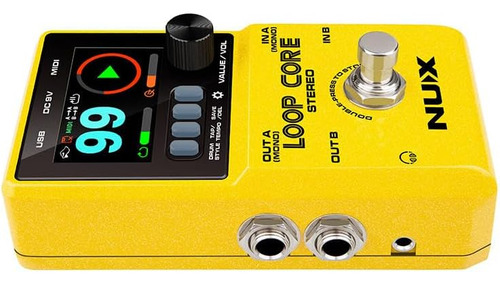 Nux Loop Core Guitar Effects Looper Pedal, Tiempo De Registr