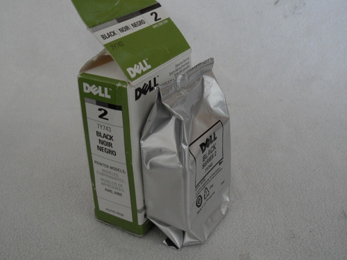 Cartucho Dell 7y743 Negro Series 2 Genuino