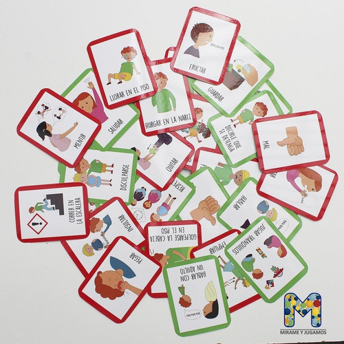 Cartas Esta Bien O Esta Mal ? Pictogramas Autismo