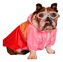 Comprar Pilotos Para Perros Forrado Rompevientos Talle 5 Boxer Weimi