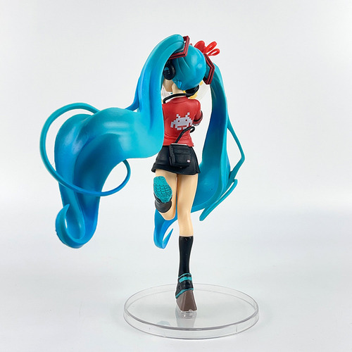 Figura Miku Hatsune Estrella Pop Miku Pixel Globo Vocaloid