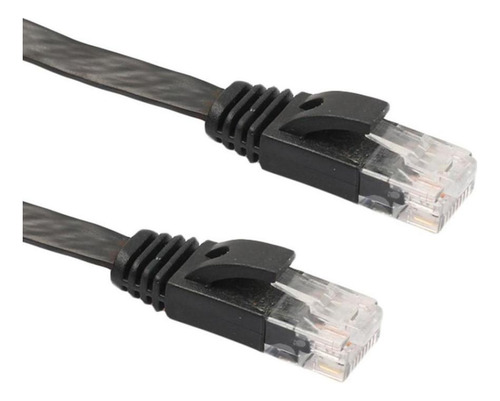 Cabo Ethernet Cat6 Preto 98 Pés / 30 M, Cabo De Rede Lan